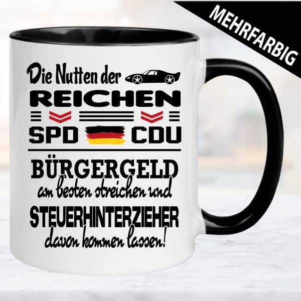 Tasse-Politik-SPD-CDU-Ungerecht-Bürgergeld
