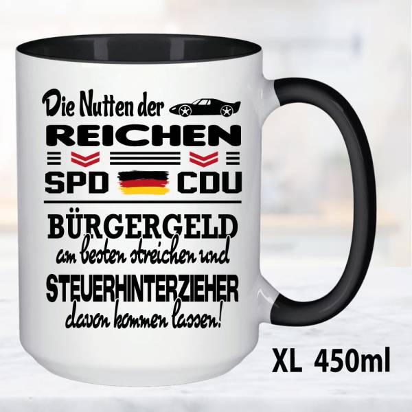 XL Schwarz 450ml