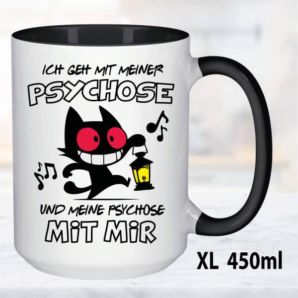 XL Schwarz 450ml