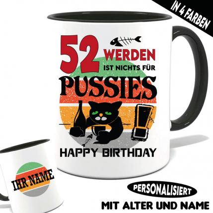 Geburtstagstasse Pussies