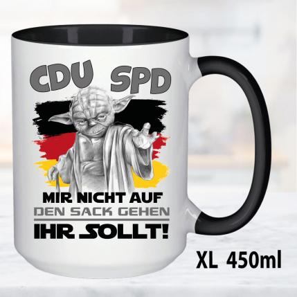 XL Schwarz 450ml