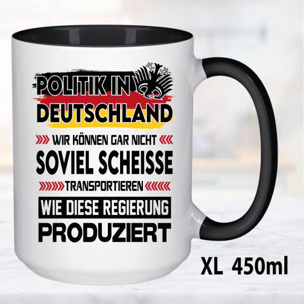 XL Schwarz 450ml
