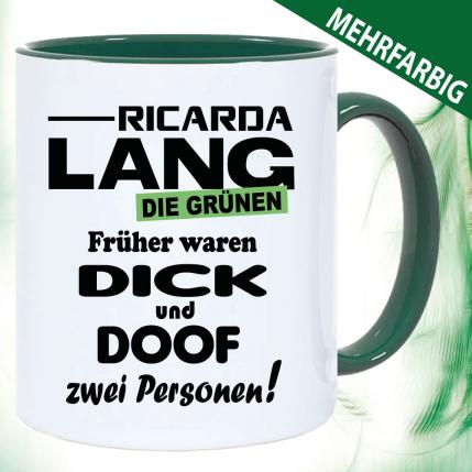 Tasse Ricarda Lang ist doof