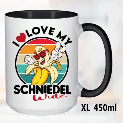 XL Schwarz 450ml