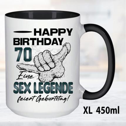 XL Schwarz 450ml