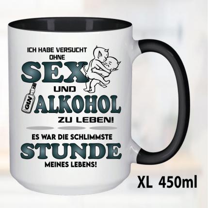 XL Schwarz 450ml