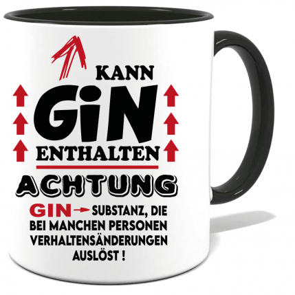 Alkoholmotiv Kann Gin enthalten