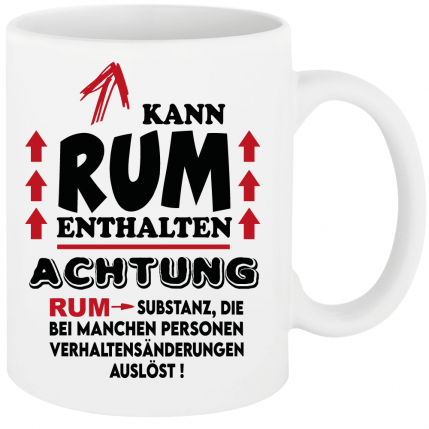 Alkoholmotiv Kann Rum enthalten