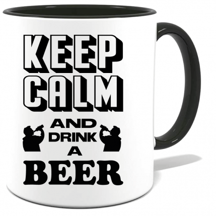 Biermotiv Keep Calm Drink Beer
