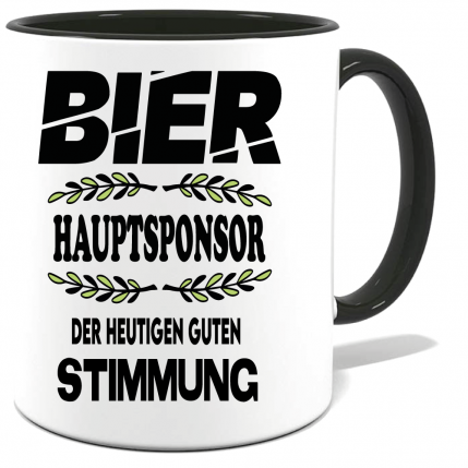 Biermotiv Sponsor der guten Stimmung