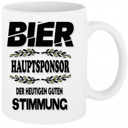 Biermotiv Sponsor der guten Stimmung