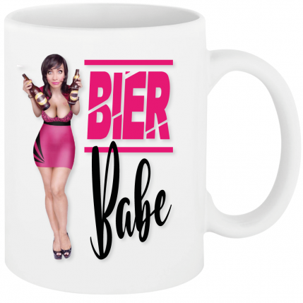 Biermotiv Beer Babe