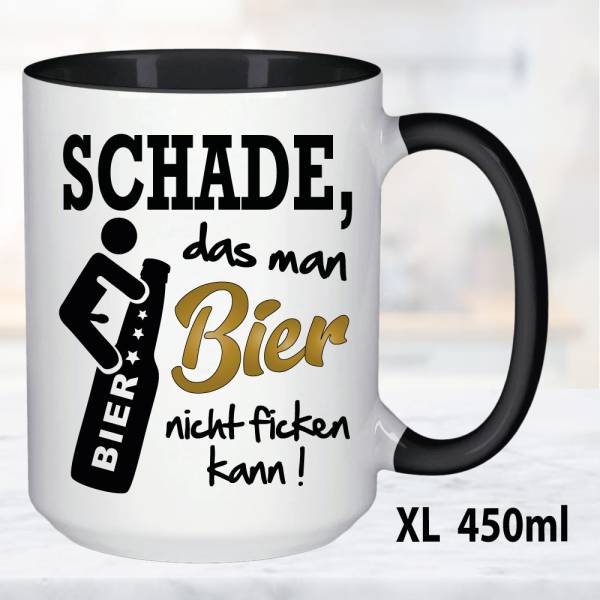 XL Schwarz 450ml