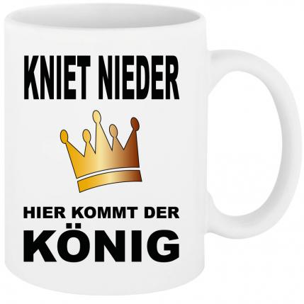 Sprüche Tasse Mann Der König