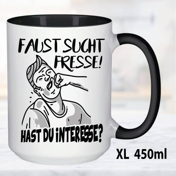 XL Schwarz 450ml