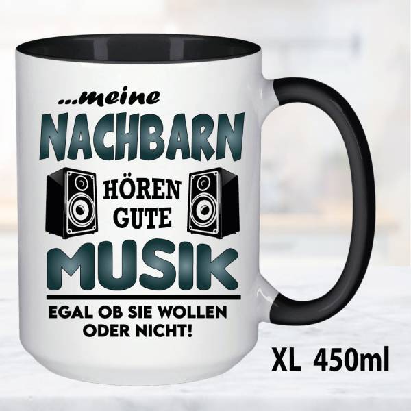 XL Schwarz 450ml