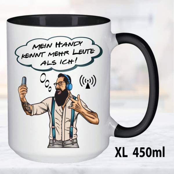 XL Schwarz 450ml