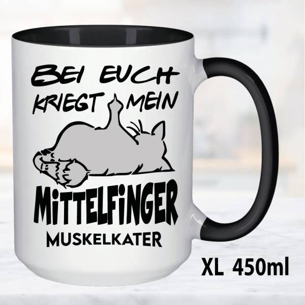 XL Schwarz 450ml
