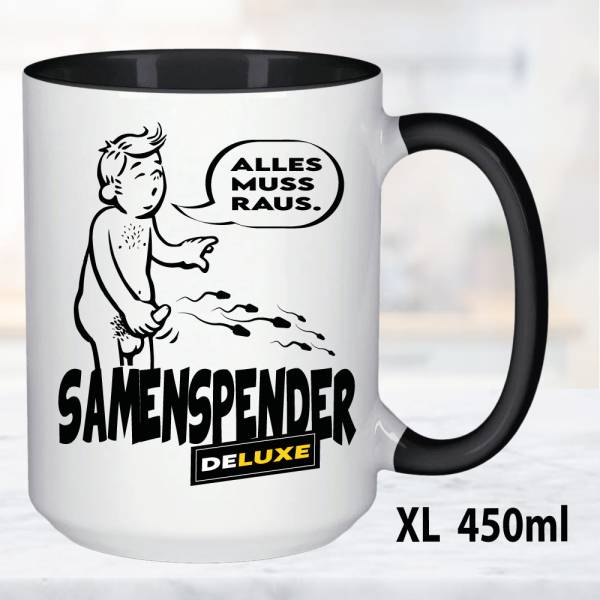 XL Schwarz 450ml