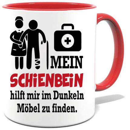 Rote Sprüche Tasse Männer Arzt Mediziner