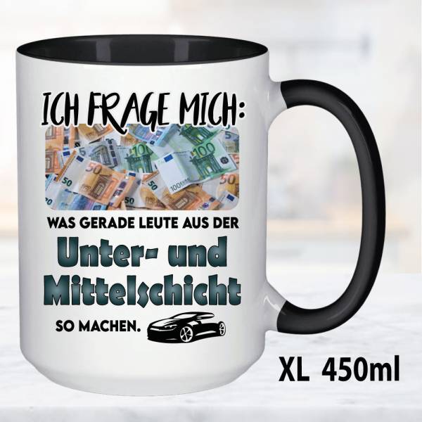 XL Schwarz 450ml
