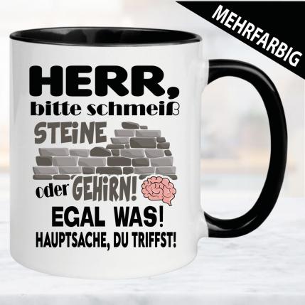 Steine oder Gehirn