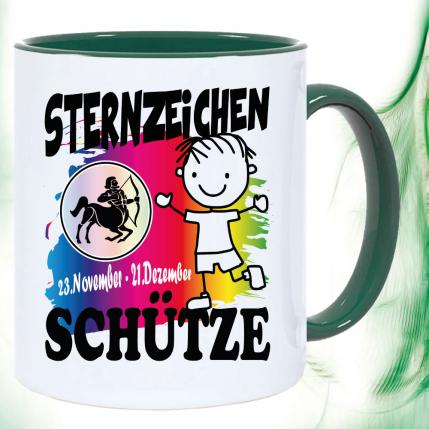 Junge Schuetze Grün