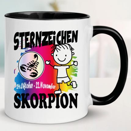 Junge Skorpion Schwarz