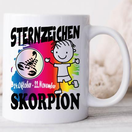 Junge Skorpion Weiss