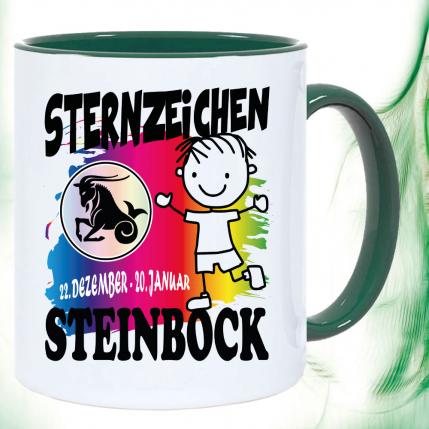 Junge Steinbock Grün