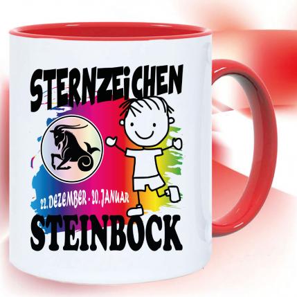 Junge Steinbock Rot