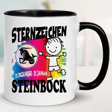 Junge Steinbock Schwarz