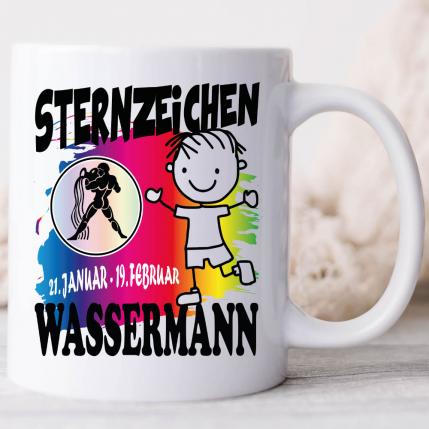 Junge Wassermann Weiss