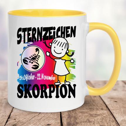 Mädchen Skorpion