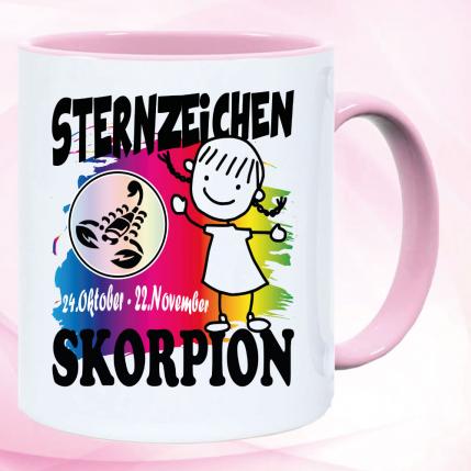 Mädchen Skorpion Pink