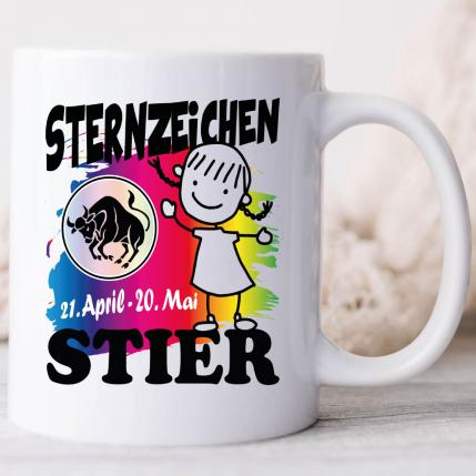 Mädchen Stier