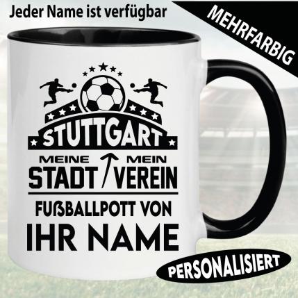 Personalisierte Bundesliga Tasse Stuttgart
