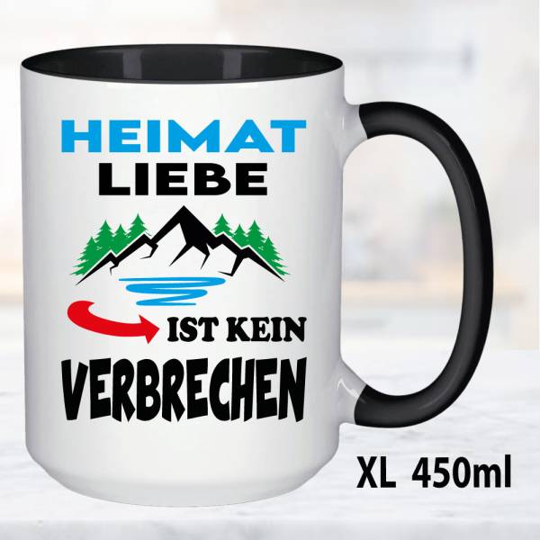 XL Schwarz 450ml