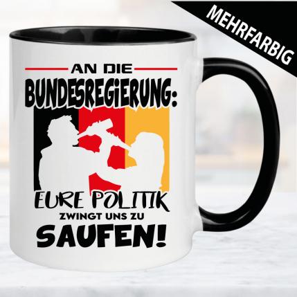 Regierung schuld am Saufen