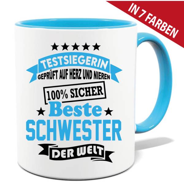 Tasse-Testsieger-Die-Beste-Schwester-der-Welt.