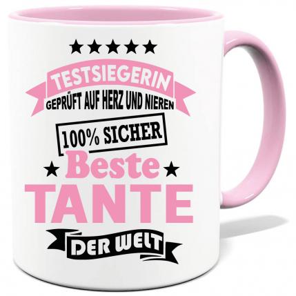 Geschenketasse Beste Tante der Welt