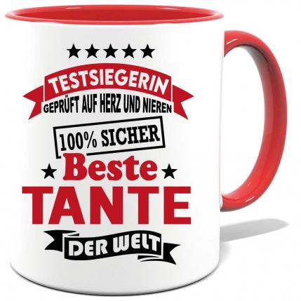 Geschenketasse Beste Tante der Welt