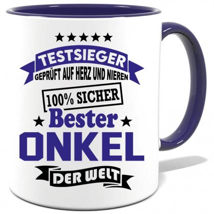 Geschenketasse Bester Onkel der Welt