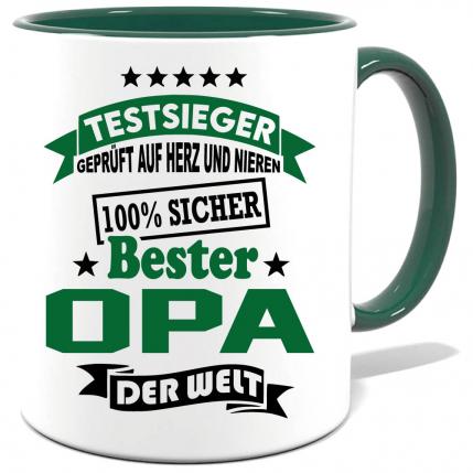 Geschenketasse Bester Opa der Welt