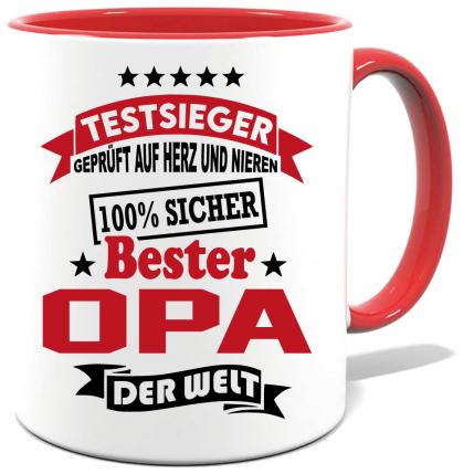 Geschenketasse Bester Opa der Welt