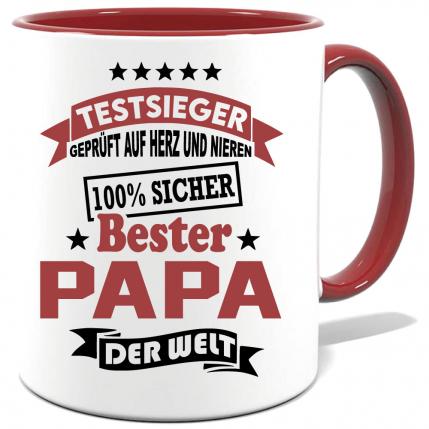 Geschenketasse Bester Papa der Welt