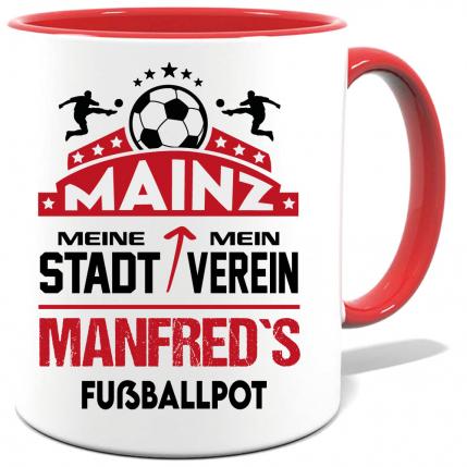 Lustige Sprüche Tassen rund um das Thema Fußball.