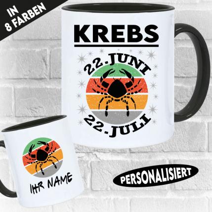 Krebs Personalisiert in 8 Farben
