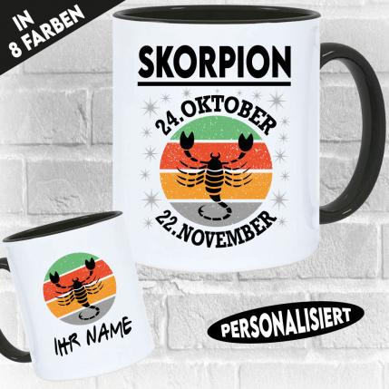 Skorpion Personalisiert in 8 Farben