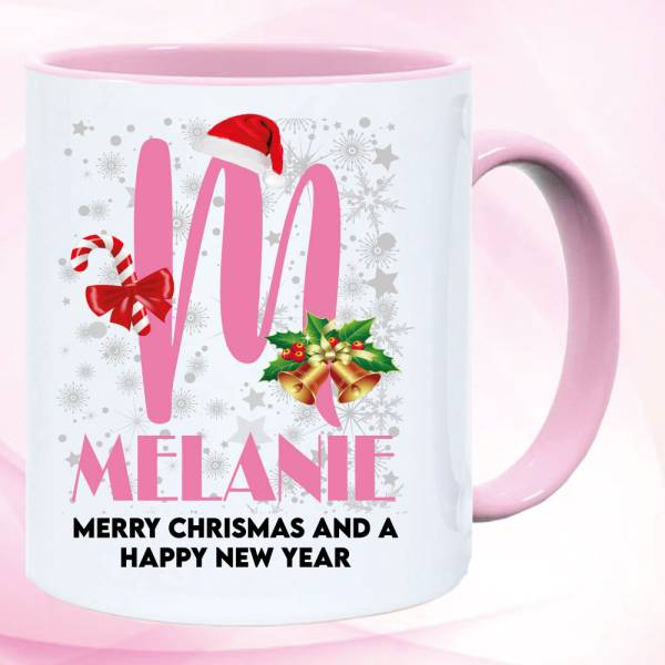 Personalisierte Buchstabentasse